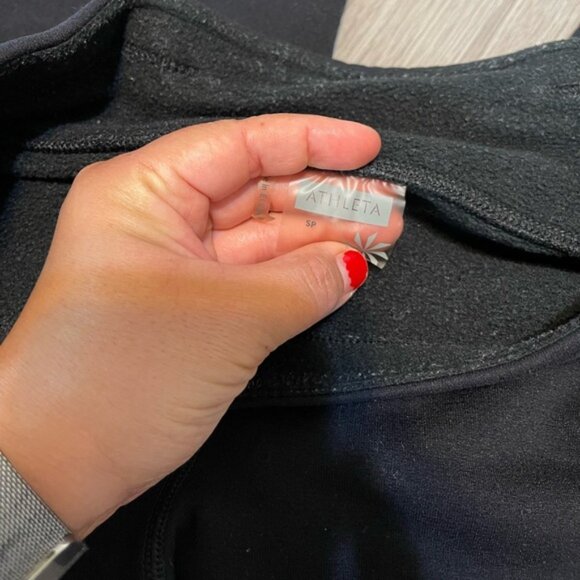 Athleta fleece lined high rise pant - Picture 7 of 11